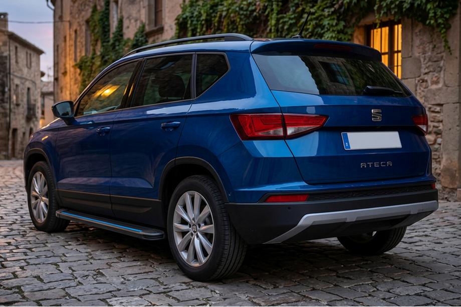 Seat Ateca 2016– Sidosteg Maya Blue (2 st, aluminium) Image