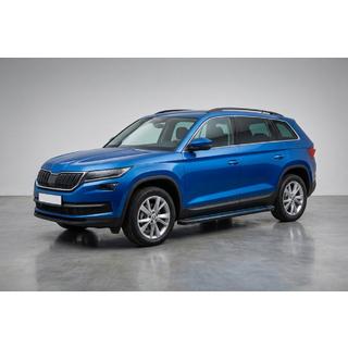 Sidosteg Maya Blue (2 st, aluminium) Skoda Kodiaq 2016–2023 foto 1