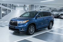 Toyota Highlander 2013–2019 Sidosteg Maya Blue (2 st, aluminium) foto 1