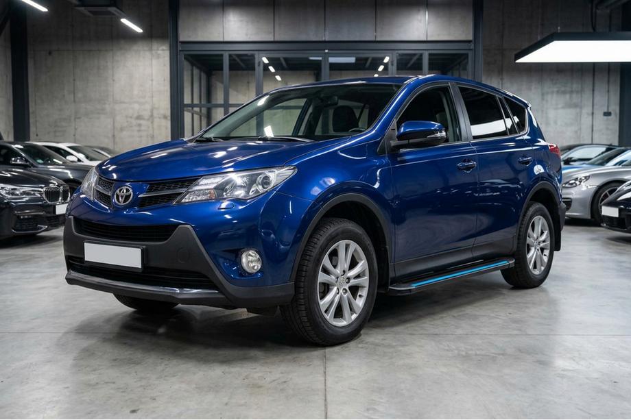 Toyota Rav 4 2013–2018 Sidosteg Maya Blue (2 st, aluminium) Image