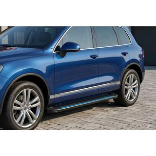 Sidosteg Maya Blue-Black (2 st, aluminium) foto 1