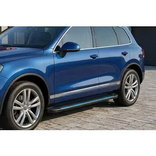 Sidosteg Maya Blue-Black (2 st, aluminium) foto 1