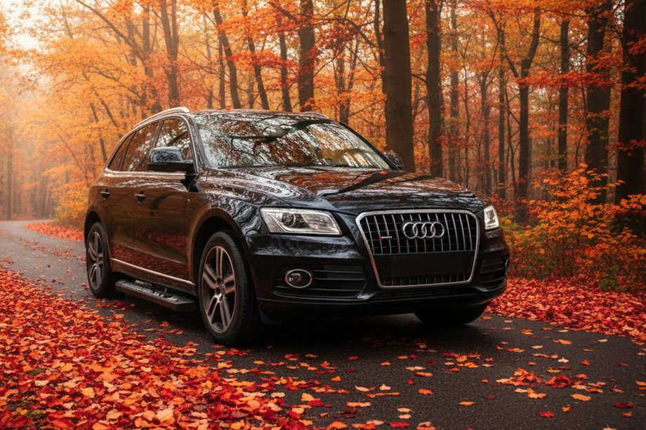 Audi Q5 2008–2017 Sidosteg New Vision Black (2 st, aluminium) Image