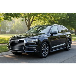 Sidosteg New Vision Black (2 st, aluminium) Audi Q7 2015–2026 foto 1