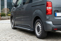 Citroen Jumpy 2007–2017 Sidosteg New Vision Black (2 st, aluminium) foto 1