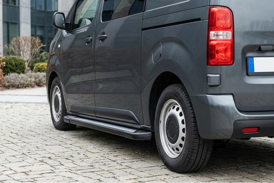 Citroen Jumpy 2007–2017 Sidosteg New Vision Black (2 st, aluminium) Image