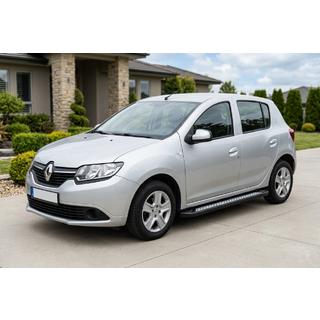 Sidosteg New Vision Black (2 st, aluminium) Dacia Sandero 2013–2020 foto 1