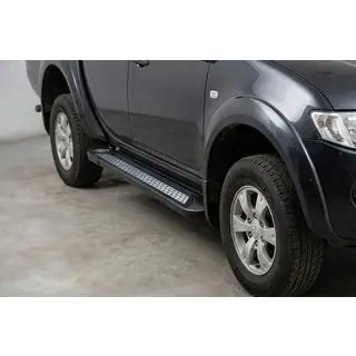 Sidosteg New Vision Black (2 st, aluminium) foto 1