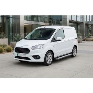 Sidosteg New Vision Black (2 st, aluminium) Ford Courier 2014–2023 foto 1