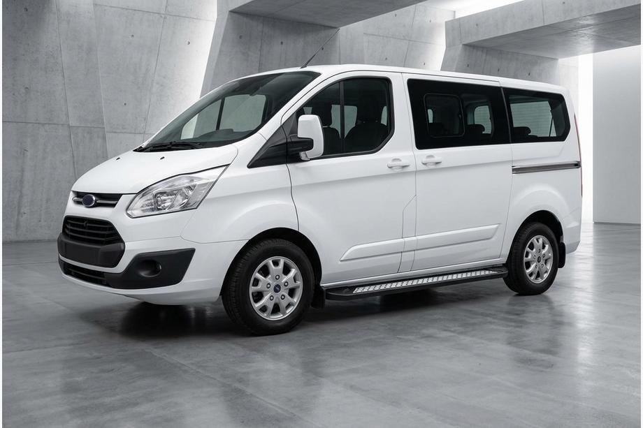 Ford Custom 2013–2022 Sidosteg New Vision Black (2 st, aluminium) Image