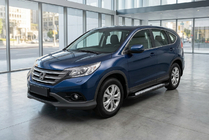 Honda CRV 2012–2016 Sidosteg New Vision Black (2 st, aluminium) foto 1