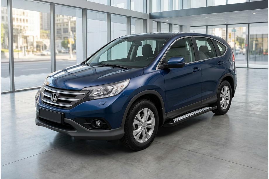 Honda CRV 2012–2016 Sidosteg New Vision Black (2 st, aluminium) Image