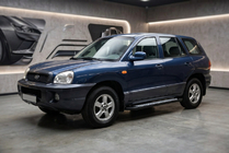 Hyundai Santa Fe 1 2000–2006 Sidosteg New Vision Black (2 st, aluminium) foto 1