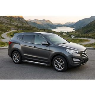 Sidosteg New Vision Black (2 st, aluminium) Hyundai Santa Fe 3 2012–2018 foto 1