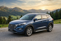 Hyundai Tucson TL 2016–2021 Sidosteg New Vision Black (2 st, aluminium) foto 1