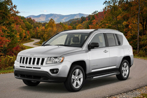Jeep Compass 2006–2016 Sidosteg New Vision Black (2 st, aluminium) foto 1
