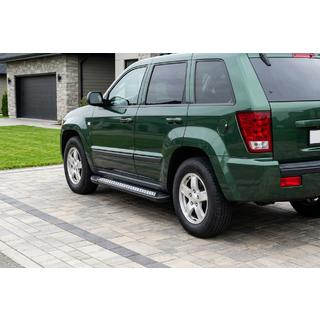 Sidosteg New Vision Black (2 st, aluminium) Jeep Grand Cherokee WK 2004–2010 foto 1