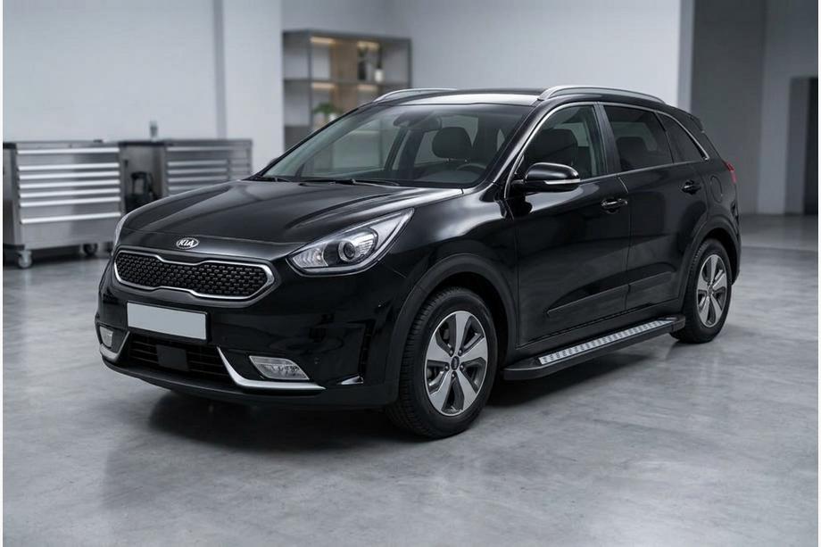 Kia Niro 2016–2021 Sidosteg New Vision Black (2 st, aluminium) Image