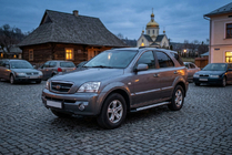 Kia Sorento I BL 2002–2009 Sidosteg New Vision Black (2 st, aluminium) foto 1