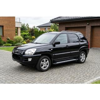 Sidosteg Vision New Black (2 st, aluminium) Kia Sportage 2004–2010 foto 1
