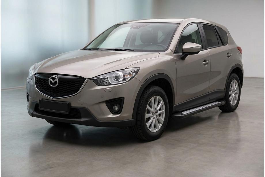 Mazda CX-5 2012–2017 Sidosteg New Vision Black (2 st, aluminium) Image