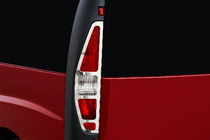 Fiat Doblo I 2001–2005 Bromsljusramar (2 st, rostfritt stål) Carmos - turkiskt stål foto 1