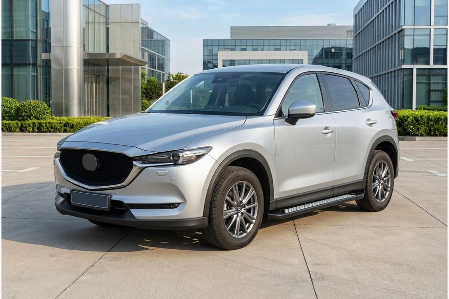 Mazda CX-5 2017–2025 Sidosteg New Vision Black (2 st, aluminium) Image