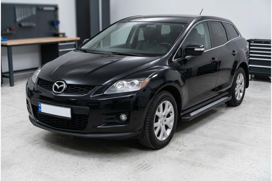 Mazda CX-7 2006–2012 Sidosteg New Vision Black (2 st, aluminium) Image