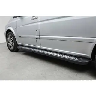 Sidosteg New Vision Black (2 st, aluminium) foto 1