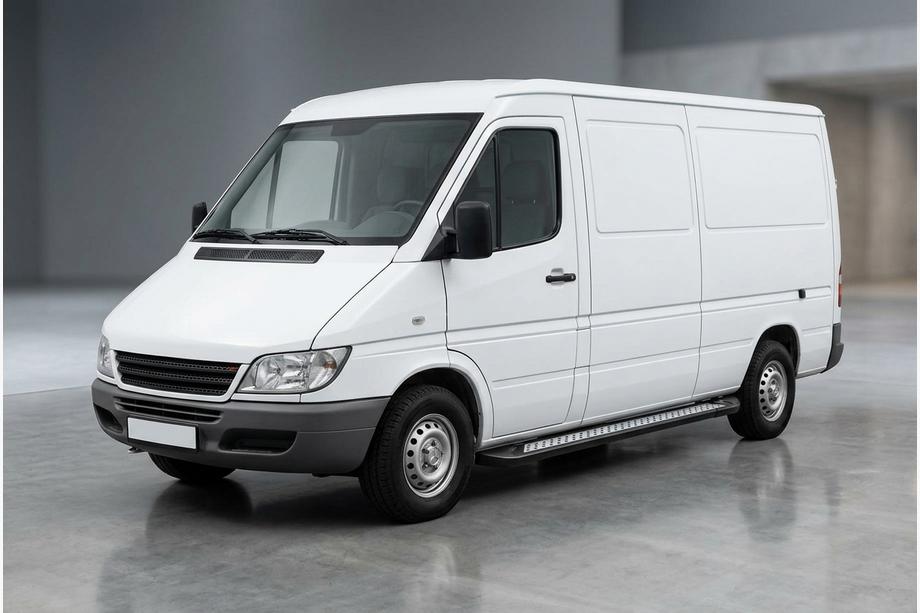Mercedes Sprinter W901/902/903/904/905 1995–2006 Sidosteg New Vision Black (2 st, aluminium) Image