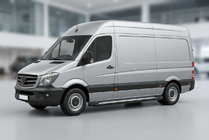 Mercedes Sprinter W906 2006–2018 Sidosteg New Vision Black (2 st, aluminium) foto 1