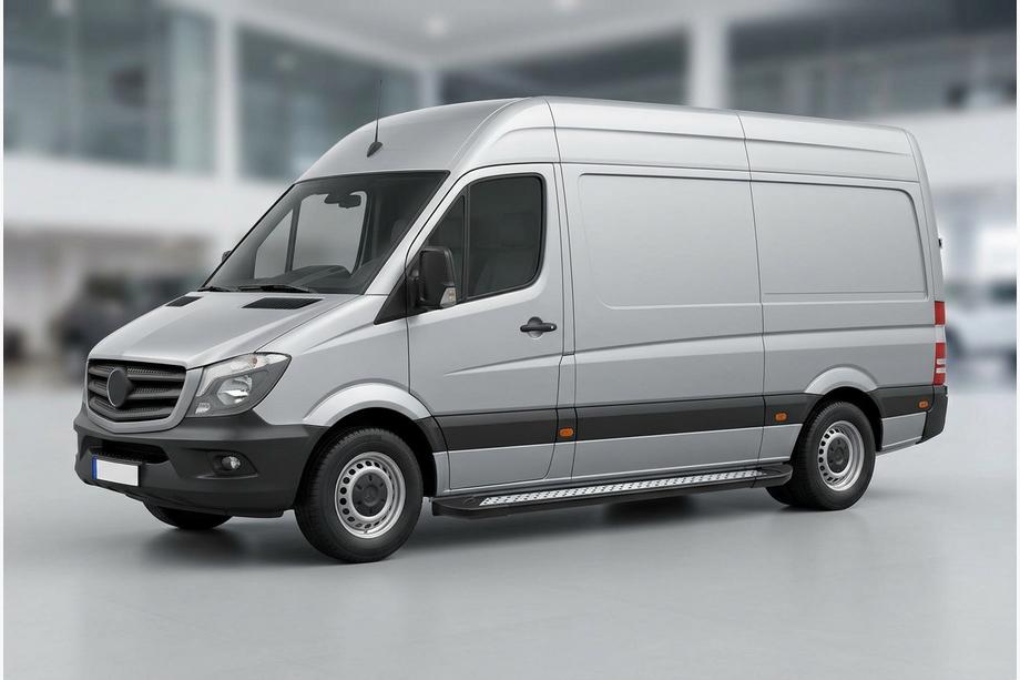 Mercedes Sprinter W906 2006–2018 Sidosteg New Vision Black (2 st, aluminium) Image