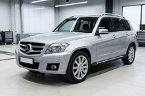 Mercedes GLK class X204 2008–2015 Sidosteg New Vision Black (2 st, aluminium) foto 1
