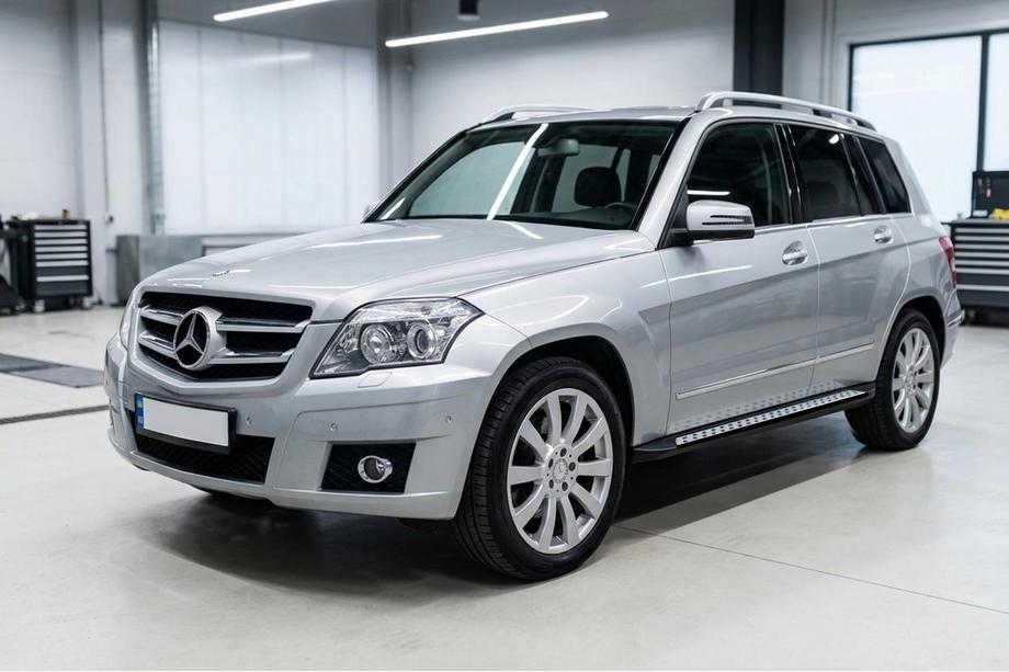 Mercedes GLK class X204 2008–2015 Sidosteg New Vision Black (2 st, aluminium) Image