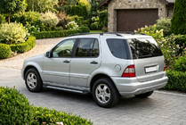 Mercedes ML W163 1997–2005 Sidosteg New Vision Black (2 st, aluminium) foto 1