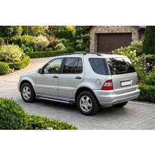 Sidosteg New Vision Black (2 st, aluminium) Mercedes ML W163 1997–2005 foto 1
