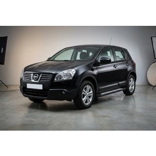 Sidosteg New Vision Black (2 st, aluminium) Nissan Qashqai 2007–2010 foto 1