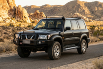 Nissan Patrol Y61 1997–2011 Sidosteg New Vision Black (2 st, aluminium) foto 1