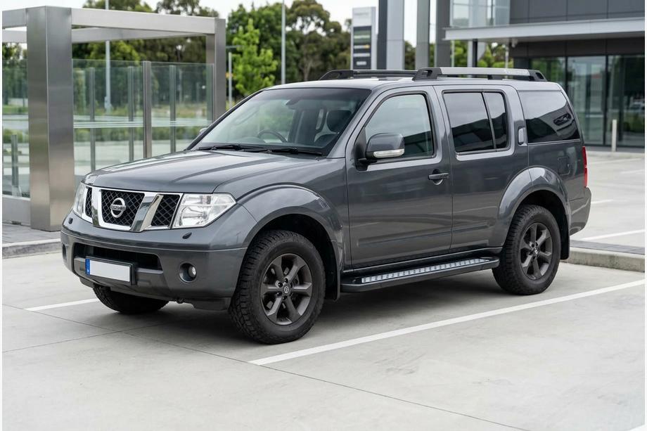 Nissan Pathfinder R51 2005–2014 Sidosteg New Vision Black (2 st, aluminium) Image
