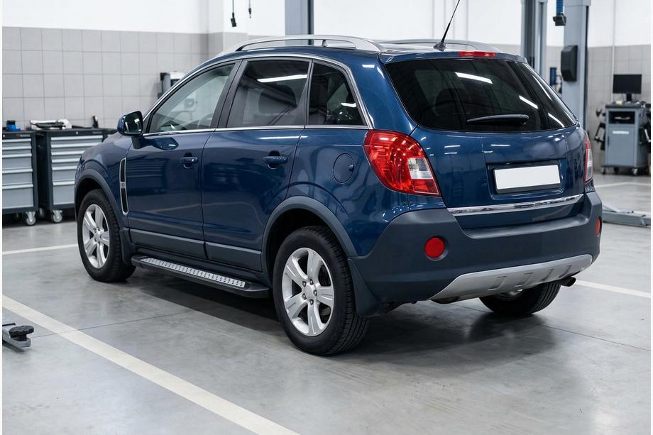 Opel Antara 2006–2017 Sidosteg Vision New Black (2 st, aluminium) 2007-2015 Image