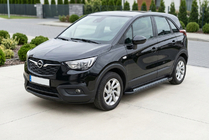 Opel Crossland X 2017–2024 Sidosteg New Vision Black (2 st, aluminium) foto 2