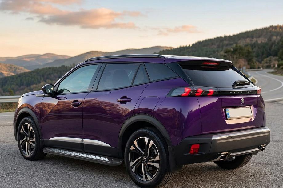 Peugeot 3008 2016–2023 Sidosteg New Vision Black (2 st, aluminium) Image