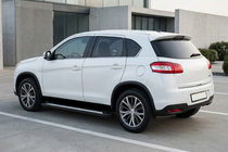 Peugeot 4008 2012–2017 Sidosteg New Vision Black (2 st, aluminium) foto 1