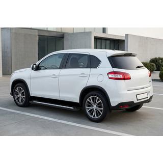 Sidosteg New Vision Black (2 st, aluminium) foto 1