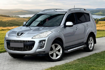 Peugeot 4007 2007–2013 Sidosteg New Vision Black (2 st, aluminium) foto 1