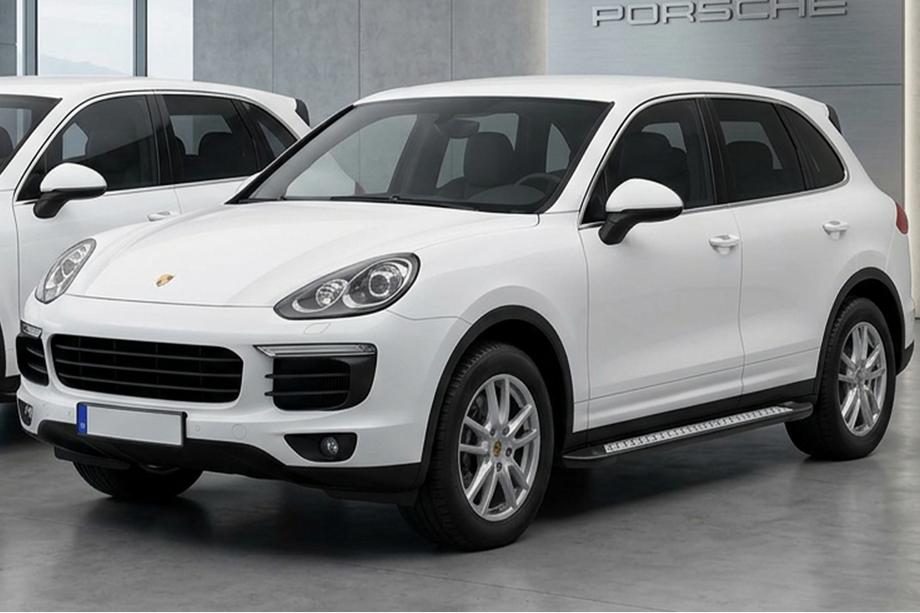 Porsche Cayenne 2010–2017 Sidosteg New Vision Black (2 st, aluminium) Image