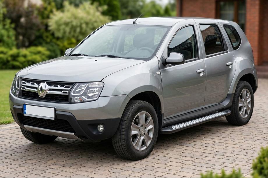 Renault Duster 2008–2017 Sidosteg New Vision Black (2 st, aluminium) Image