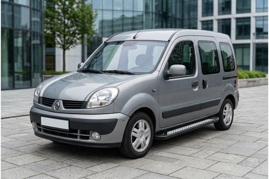 Renault Kangoo 1998–2008 Sidosteg New Vision Black (2 st, aluminium) Image