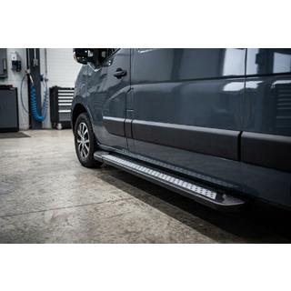 Sidosteg New Vision Black (2 st, aluminium) foto 1
