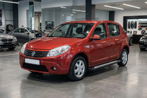 Renault Sandero 2007–2013 Sidosteg New Vision Black (2 st, aluminium) foto 1